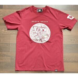 RARE MEN DENIMICITY BREAK BREAD T-SHIRT MEN’S LARGE